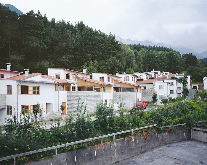 Norbert Fritz, Siedlung Pumpligahn, Innsbruck, 1980  – 95