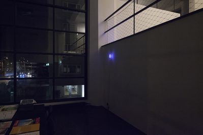 Blick in die Ausstellung "Rens Veltman: Infra und Ultra oder Colonise the Dark"