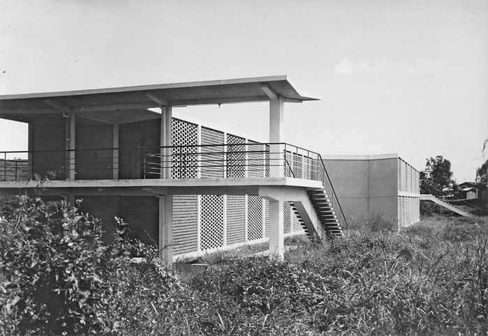 Landwirtschaftsschule ENA, San Andrés, 1954