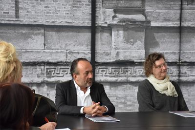 Pressekonferenz "Klaus Kinold: Hans Döllgast und Rudolf Schwarz. Zwei Baumeister der anderen Moderne" und "Klaus Kinold. Der Architekt fotografiert Architektur" (in Kooperation mit dem Archiv für Baukunst)