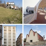 6 in der Ausstellung "italomodern 2" gezeigte Projekte