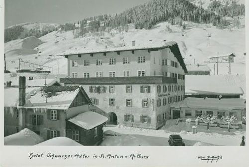 Historische Aufnahmen des Hotels – Ansicht 1950er Jahre