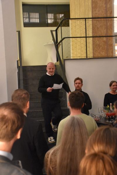 Abendessen mit Partnern, Sponsoren und Förderern im aut am 3. Feber 2024