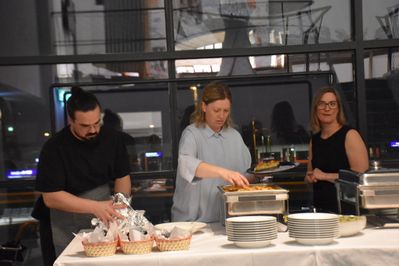 Abendessen mit Partnern, Sponsoren und Förderern im aut am 22. Feber 2025