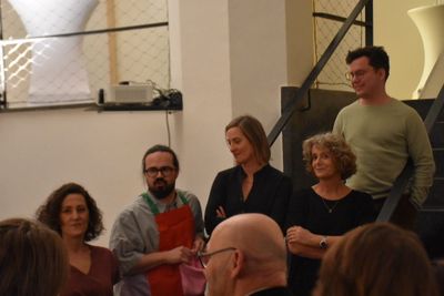 Abendessen mit Partnern, Sponsoren und Förderern im aut am 3. Feber 2024