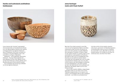 Beiträge von Henke Schreieck Architekten - Kalebassen und Anna Heringer - Mein Anti-Frust-Haferl