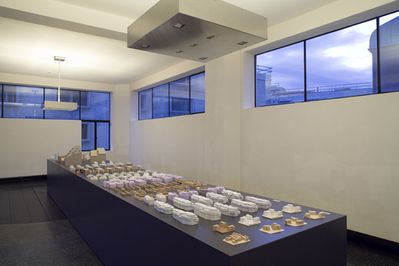 Blick in die Ausstellung "Miller & Maranta: Werkschau"