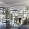 Blick in die Ausstellung "Splined Spheres" im aut