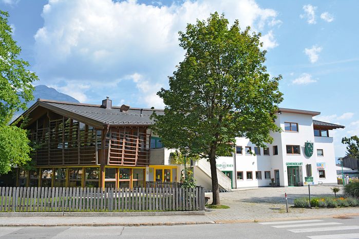 Norbert Fritz, Gemeindezentrum, Strass im Zillertal, 1989 – 93