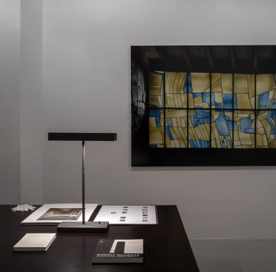 Blick in die Ausstellung "Klaus Kinold: Hans Döllgast und Rudolf Schwarz" im aut