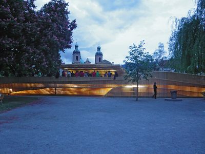 Eröffnung der Plattform "... ich will an den Inn" im Rahmen der "Architekturtage 2008"