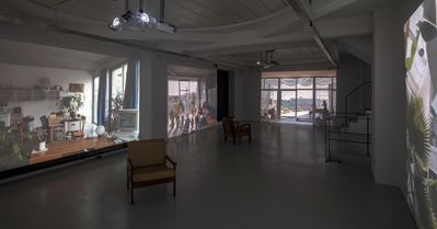 Blick in die Ausstellung "lacaton & vassal - inhabiting: pleasure and luxury for everyone" im aut – © Günter Richard Wett