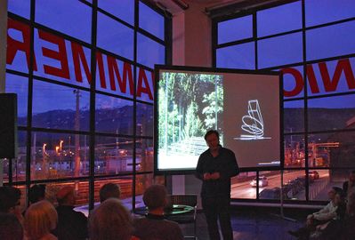 Vortrag von Arno Brandlhuber im aut