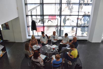 Pressekonferenz "lacaton & vassal - inhabiting: pleasure and luxury for everyone"