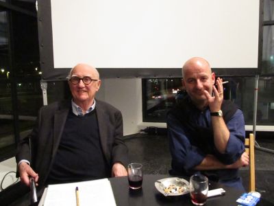 Vortrag von Friedrich Achleitner – Vortrag des renommierten Architekturhistorikers und Schriftstellers Friedrich Achleitner – vor über 20 Jahren erster Vortragender im Architekturforum Tirol – über die Denkmäler von Bogdan Bogdanovic.
