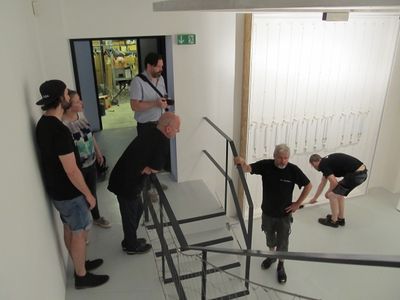 Ausstellungsaufbau - der Endspurt beginnt