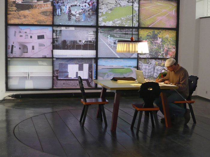 Blick in die Ausstellung im aut, © aut