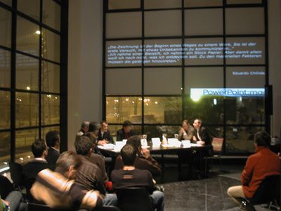 Eröffnung der Ausstellung "ZV Bauherrenpreis 2005"
