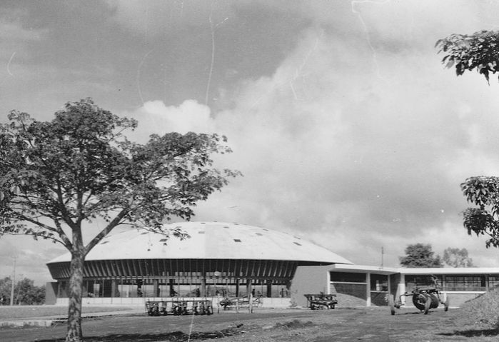 Landwirtschaftsschule ENA, San Andrés, 1954