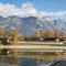 Deck 47 – Neubau Restaurant Freizeitanlage Baggersee, Innsbruck, 2015 – 2016 (Architektur: Florian Lutz . Daniela Amann . Architekten)