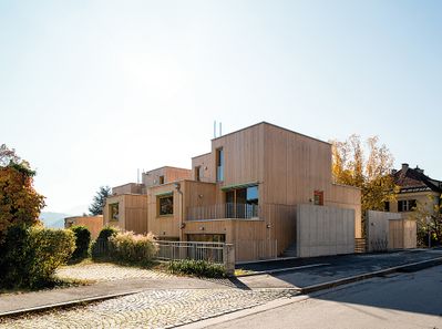Wohnanlage Kaspar-Weyrer-Straße, Innsbruck, 2013 – 2015 (Architektur: ARGE Werner Burtscher / Snøhetta  Studio Innsbruck)