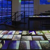 Blick in die Ausstellung "Hans Gangoly: Im Dialog"