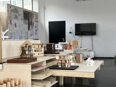 Ausstellung "ZENZI – Zentrum für zirkuläres und nach­haltiges Bauen" im aut