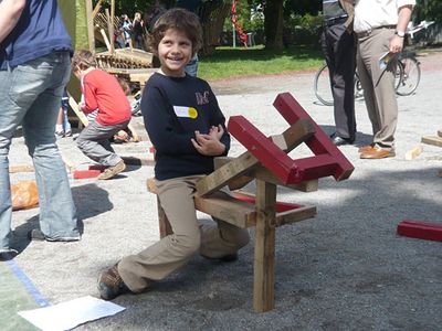 "Parkwerkstatt" für Kinder