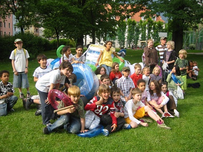 Architektur in Bewegung – Stadtparcours – eine Architektur-Schnitzeljagd für junge BesucherInnen Foto © aut. architektur und tirol