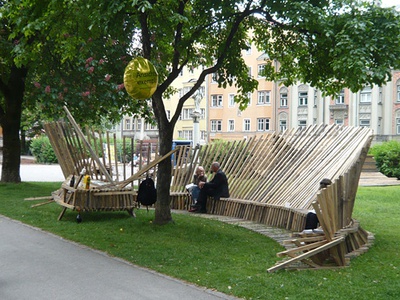 Pressegespräch zu den Architekturtagen – Thomas Moser – Sektionsvorsitzender Architektur, Kammer der Architekten und Ingenieurkonsulenten für Tirol und Vorarlberg im Gespräch mit der Journalistin Gretl Köfler.