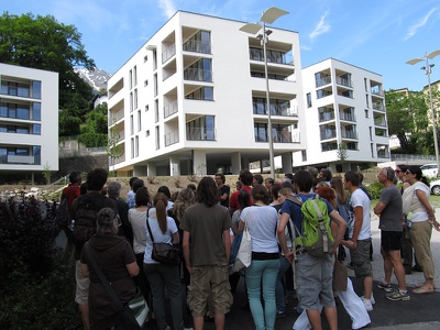 "Wohnen in der Steigung" – Stadtspaziergang mit Daniel Fügenschuh und Angelika Schafferer