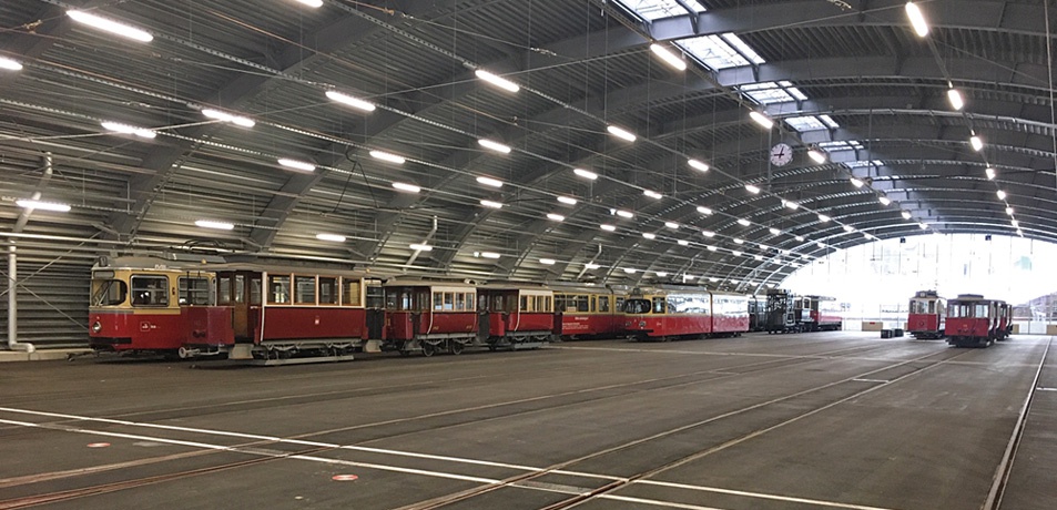 Neue Remise der IVB