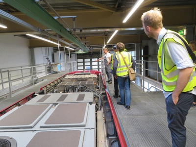 "Im Zentrum der Mobilität" - Führung durch das Betriebsgelände der IVB