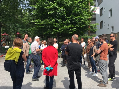 Spaziergang in die Zukunft des Südrings mit Patrick Gmür