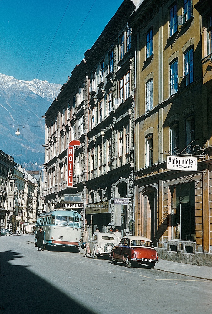 Historische Aufnahme von Innsbruck