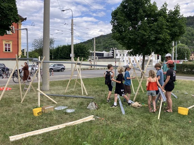 Kinderworkshop TRAMART – © aut