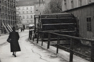 Mühlrad in der Adamgasse