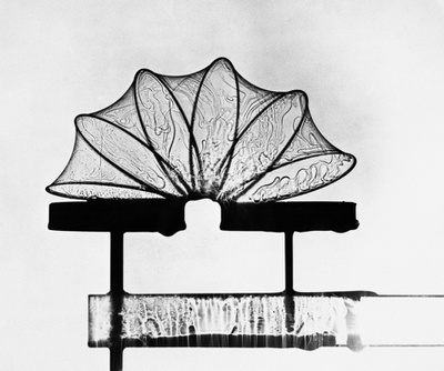 Frei Otto: Seifenblasen, Bildnachweis: © IL, Uni Stuttgart