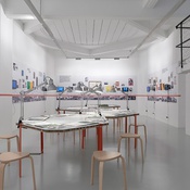 Blick in die Ausstellung "Widerstand und Wandel" im aut