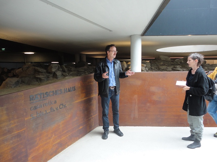 Historische Spuren unter dem Dorfzentrum von Fliess