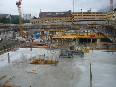 Impressionen von den verschiedenen Projekten – Baustelle Schule