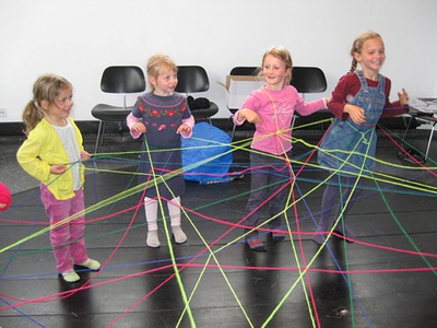 Architekturspiele für Kinder von 4 bis 6 Jahren