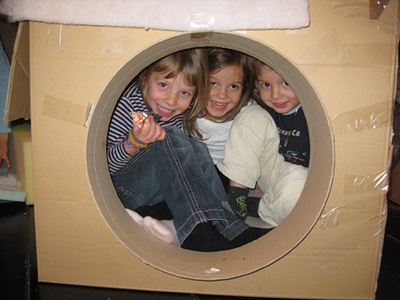 Architekturspiele für Kinder von 4 bis 6 Jahren