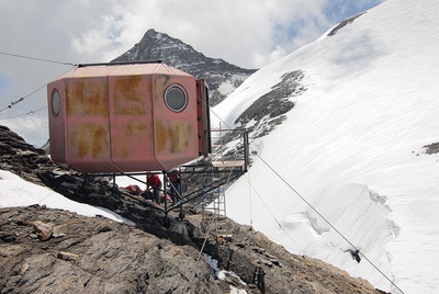 Helmut Ohnmacht, Polybiwak auf der Gruberscharte, 1970 – © Helmut Ohnmacht Helmut Ohnmacht, Polybiwak auf der Gruberscharte, 1970