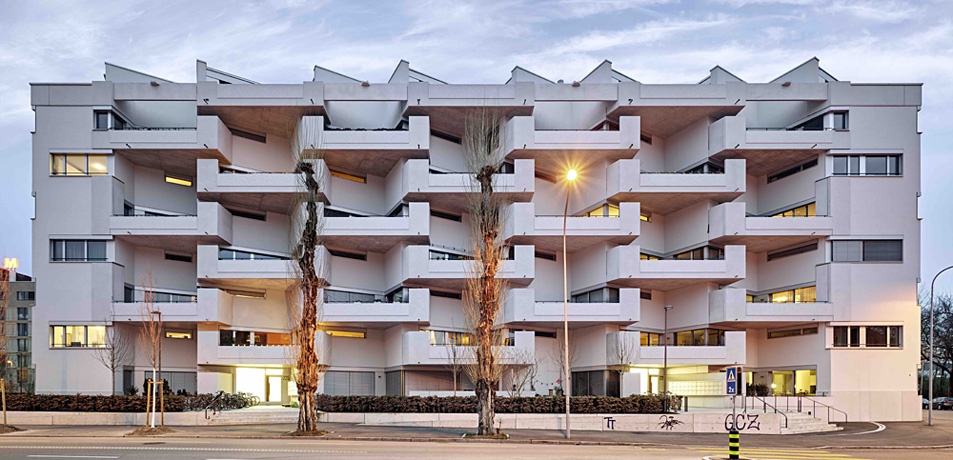 Wohn- und Bürogebäude Hard Turm Park, Zürich – © Roger Frei Wohn- und Bürogebäude Hard Turm Park, Zürich