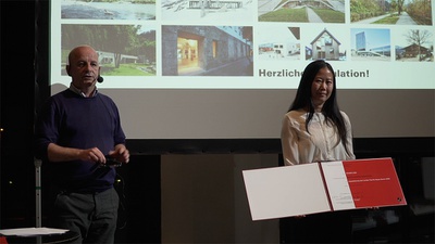 Bekanntgabe der "Auszeichnungen des Landes Tirol für Neues Bauen 2020" im aut