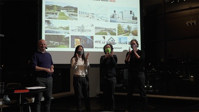 Bekanntgabe der "Auszeichnungen des Landes Tirol für Neues Bauen 2020" im aut