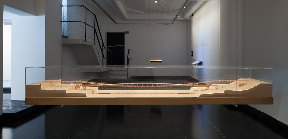 Ausstellung "Dietmar Feichtinger: Wege und Orte", 2013 im aut – © B&R Ausstellung "Dietmar Feichtinger: Wege und Orte", 2013 im aut