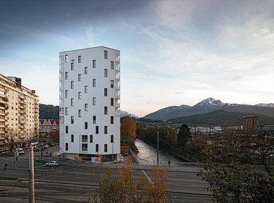Wohnanlage Amraser Straße, Innsbruck – © Martin Vandory Wohnanlage Amraser Straße, Innsbruck