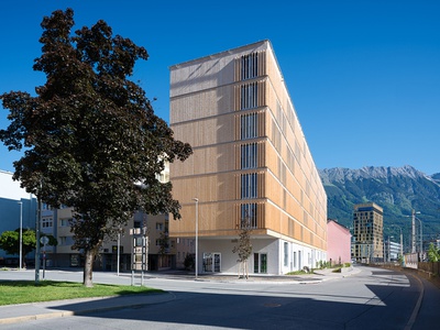 Gästehaus für Studierende und Lehrende, Innsbruck – © Nikolaus Schletterer Gästehaus für Studierende und Lehrende, Innsbruck